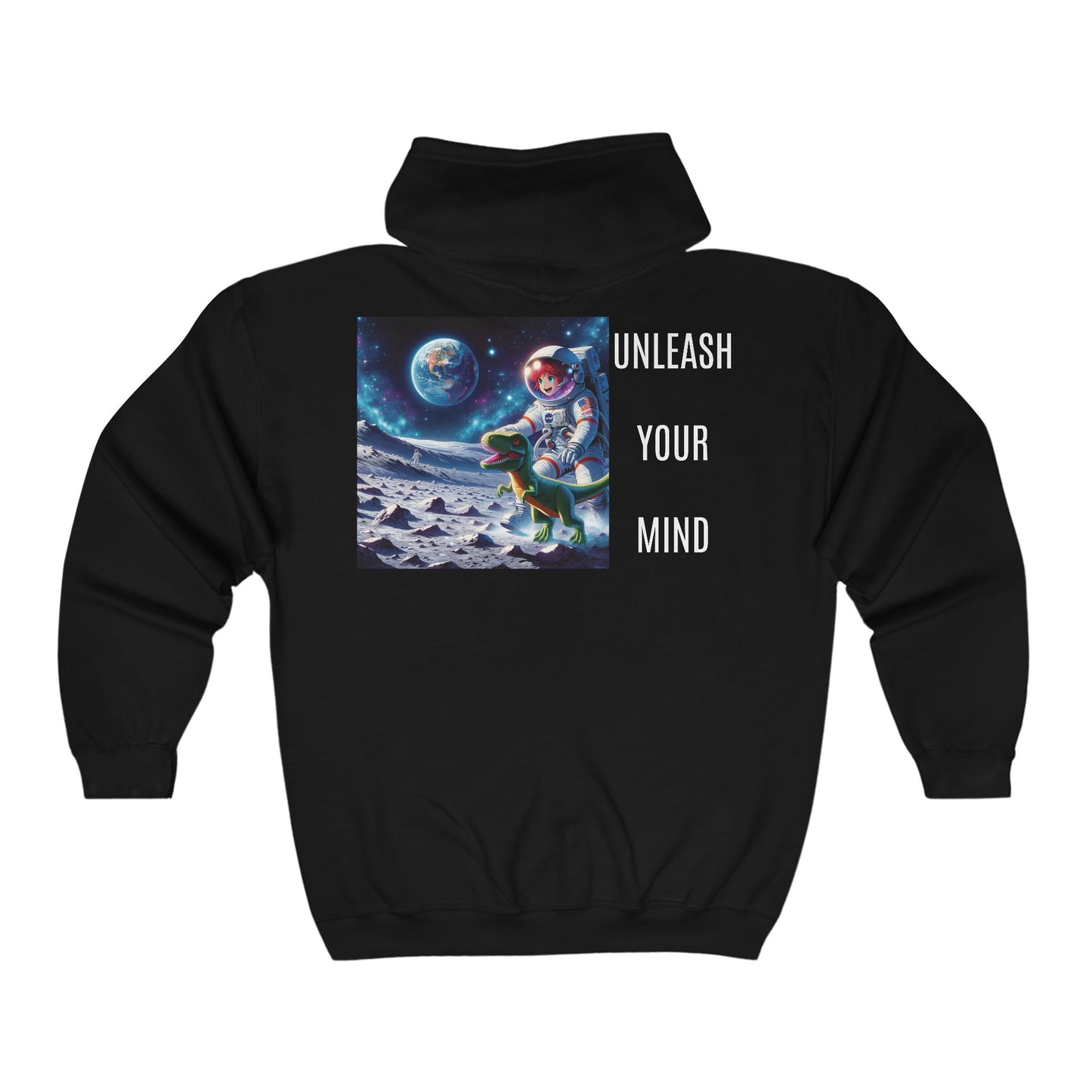 Space Adventure Hoodie - Unleash Your Mind - U S A Series